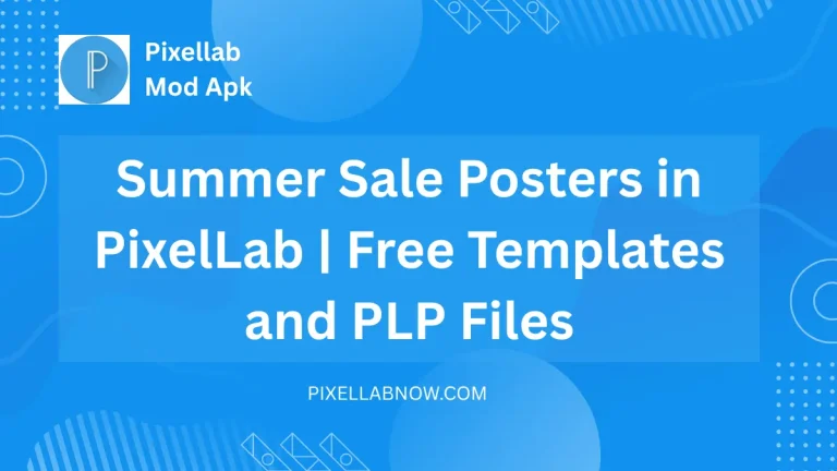 summer sale posters in pixellab mod apk